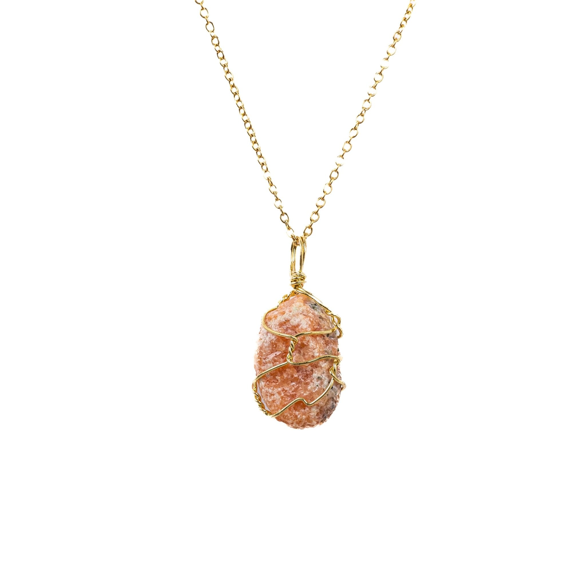 Lunar Moonstone Pendant - Glamia