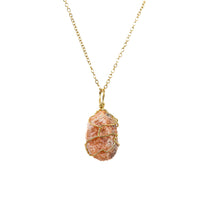 Lunar Moonstone Pendant - Glamia